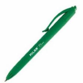 Bolgrafo Milan P1 Touch Verde